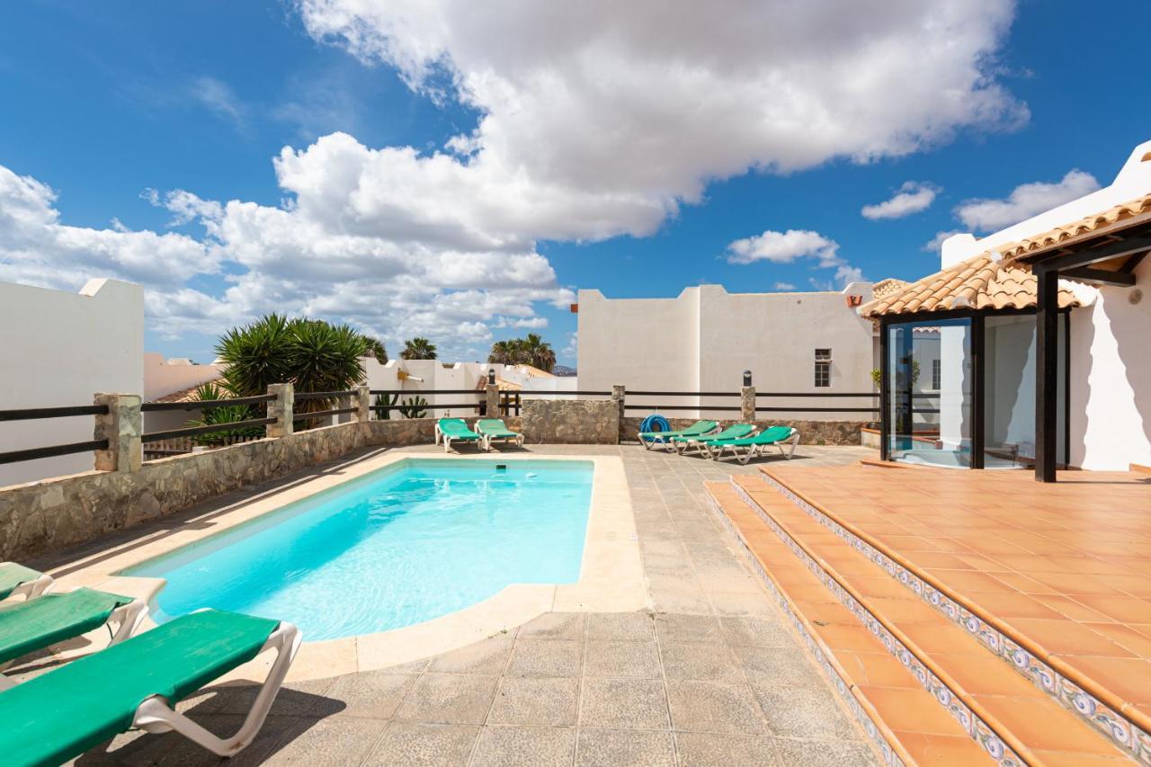 Homeforguest Villa Lobos Con Piscina Privadaカレタ・デ・フステ エクステリア 写真